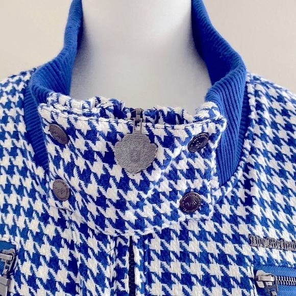 Live Mechanics houndstooth bomber jacket - Picture 8 of 15